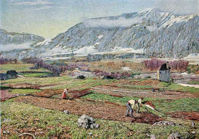 09 Fornara Lavoro dei campi in Val Vigezzo 1895