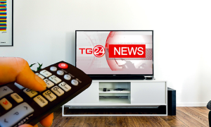 700 tv 24 tg telecomando per pulsante app