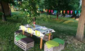 campeggio giardino