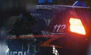 carabinieri auto notte retro luci