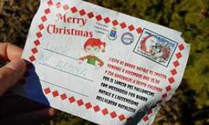 cartolina babbo natale arona