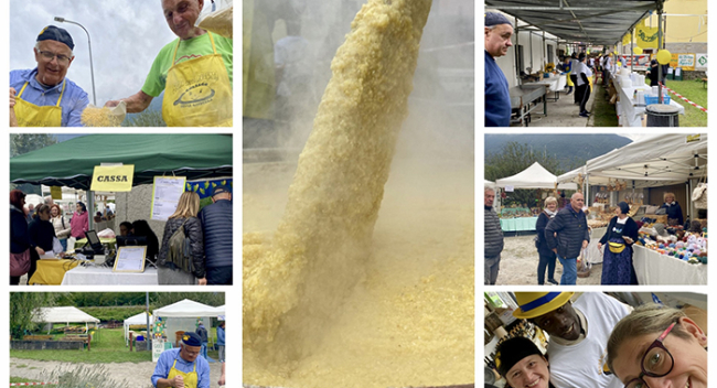 Herbstfest in Cuzzego: Polenta in vielen Variationen und viel Musik 