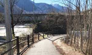 pista ciclabile fiume 