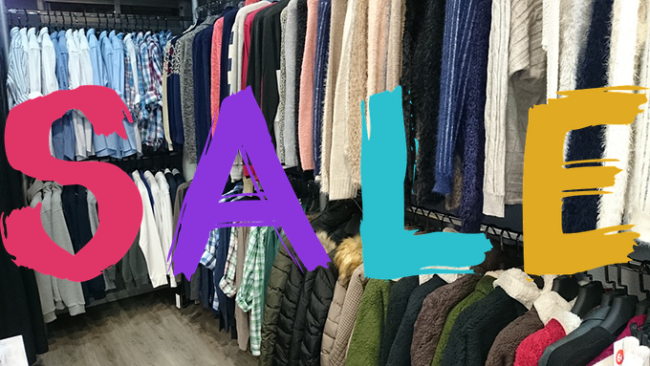 saldi abbigliamento