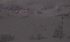 valanga novembre 18 rosa