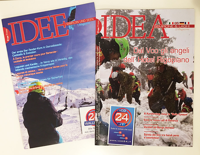 Soeben erschienen: die Februar-Ausgabe von IDEE Simplon und Seen