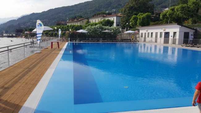 inaugurazione lido suna 