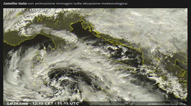 ciclone mediterraneo