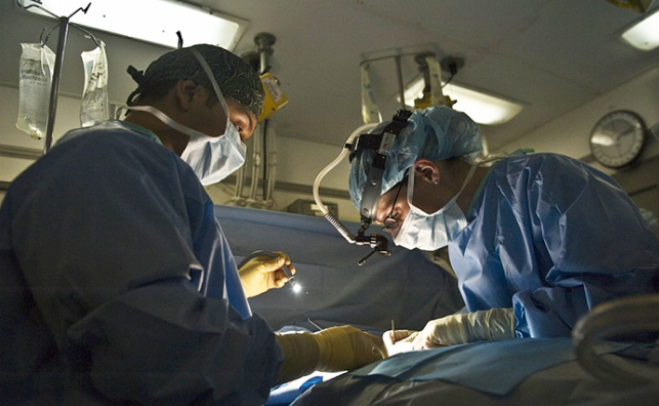 Komplexe Organentnahme im Spital “San Biagio“ bei einer Covid-Patientin 