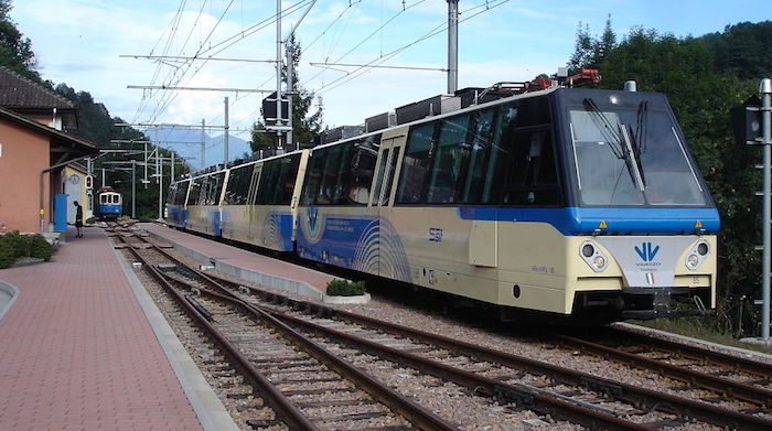 Die Centovalli -Vigezzina Bahn wechselt sein Outfit 