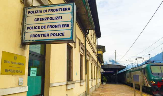 Mann wegen sexuellem Übergriff durch die Grenzpolizei in Domodossola verhaftet 
