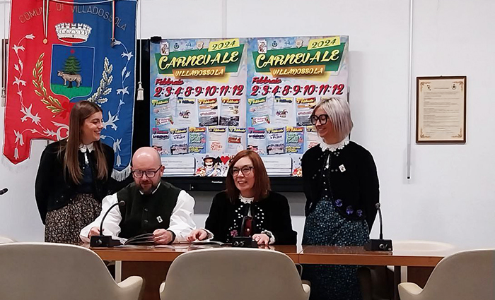 Heitere Karnevalzeit in Villadossola