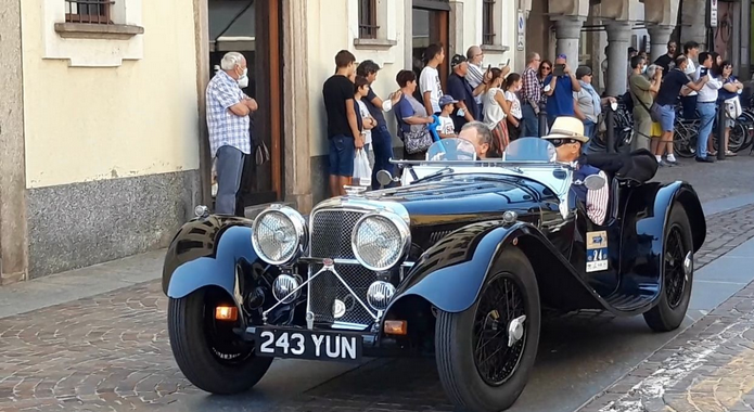 Das erste Autorennen Italiens, die Rückkehr