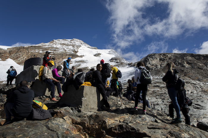Indren: ein sterbender Gletscher