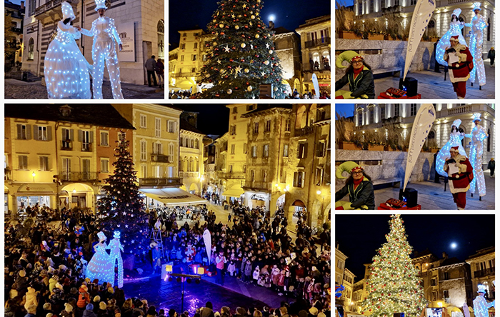 Der Weihnachtszauber glänzt in Domodossola 