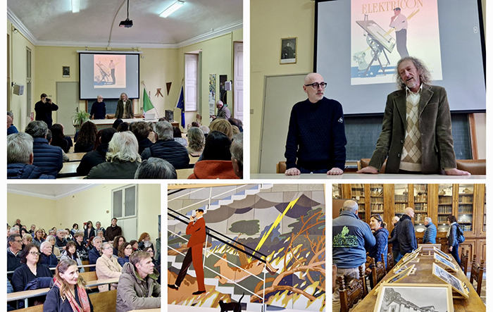 Die Ausstellung “: “Elerktrikon. Portaluppi in Ossola“