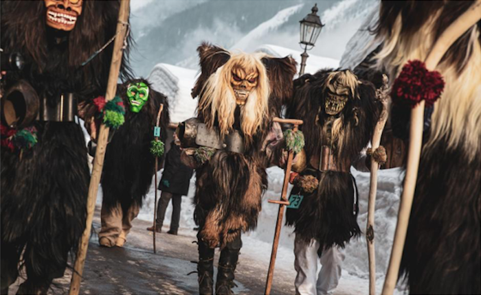 Fasnacht zu beiden Seiten des Simplons